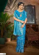 Saroj Tina Silk Saroski Vol 3 Silk Wedding Wear Fancy Saree Collection - Image 6