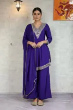 SBD 1800 Chinon Silk Designer Mirror Work - Image 4