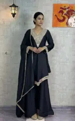 SBD 1800 Chinon Silk Designer Mirror Work - Image 5