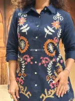 SCT 1065 Cotton Flax Embroidery - Image 4