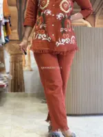 SCT 1065 Cotton Flax Embroidery - Image 6