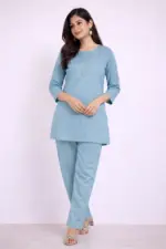 SCT 1066 Cotton Blend Plain Office Wear - Image 4
