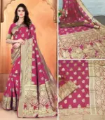 Sd Banarasi Silk Vol 1 Casual Woven Worked Fancy Saree Collection - Image 8