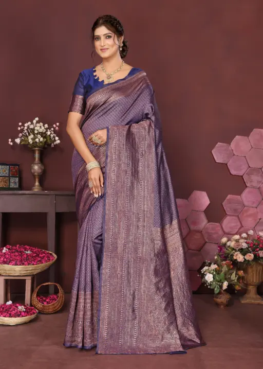 Sd Banarasi Silk Vol 3 Silk Woven Worked Saree Collection