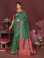 Sd Banarasi Silk Vol 3 Silk Woven Worked Saree Collection - Image 2