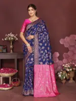 Sd Banarasi Silk Vol 3 Silk Woven Worked Saree Collection - Image 7