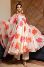 Shiv Vol 112 Georgette Floral Printed Anarkali - Image 3