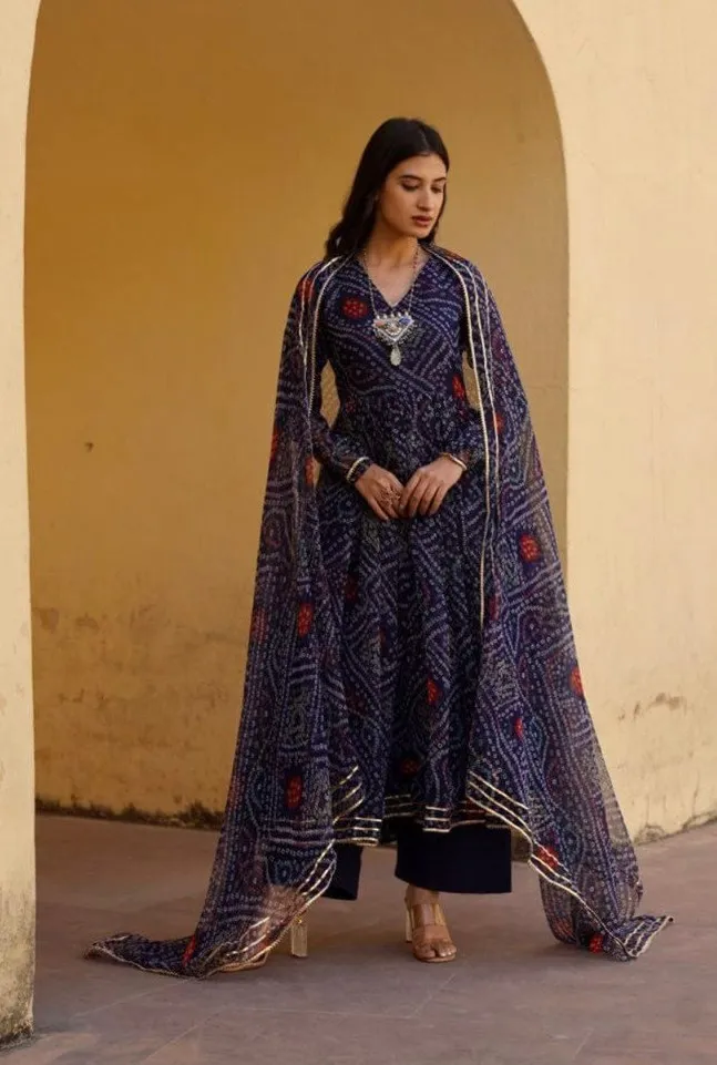 Shiv Vol 113 Delta Silk Bandhani Printed Shiv Vol 113 Delta Silk Bandhani Printed - Image 1