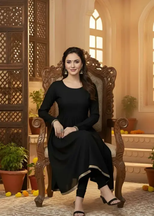 Shiv Vol 120 Black Rayon