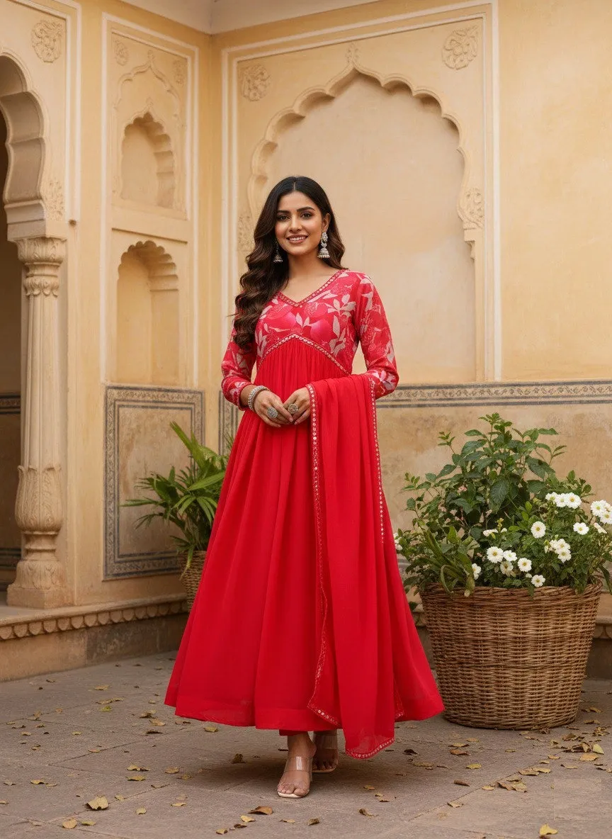 Shiv Vol 124 Pink Heavy Georgette Shiv Vol 124 Pink Heavy Georgette - Image 1