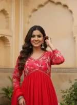 Shiv Vol 124 Pink Heavy Georgette - Image 3