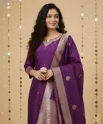 Shiv Vol 127 Purple Roman Silk Jacquard - Image 2