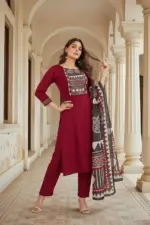 Shiv Vol 134 Roman Silk Readymade Dress