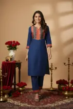 Shiv Vol 141 Blue Havy Cotton Plain