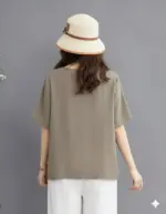 Shiv Vol 149 Cotton Embroidery Short Top - Image 2