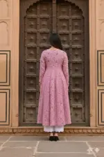 Shiv Vol 87 Pink Georgette Printed Long - Image 3