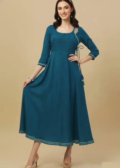 Shiv Vol 94 Rama Georgette Long Kurti Collection