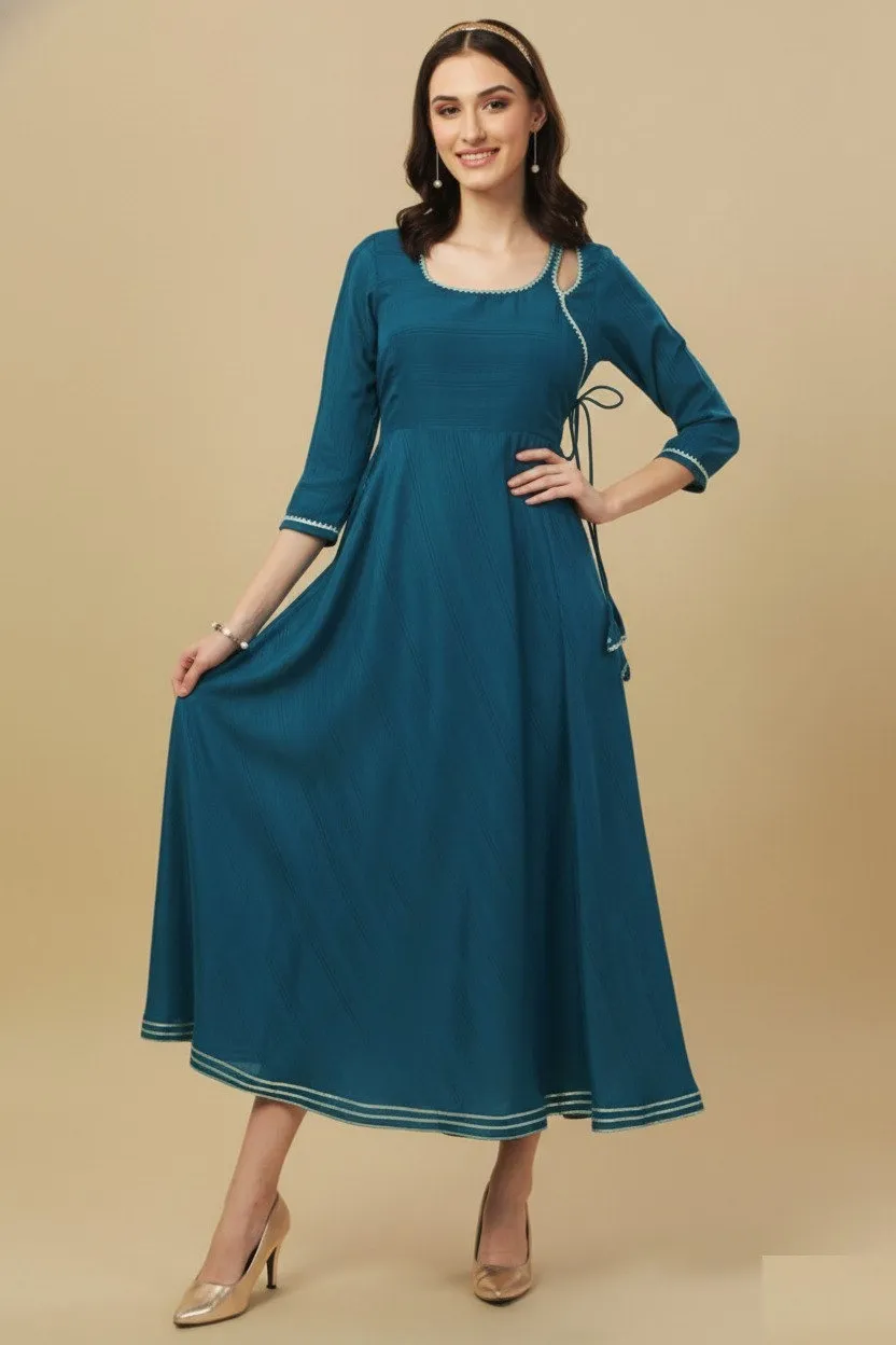 Shiv Vol 94 Rama Georgette Long Shiv Vol 94 Rama Georgette Long Kurti Collection - Image 1