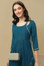 Shiv Vol 94 Rama Georgette Long Kurti Collection - Image 3