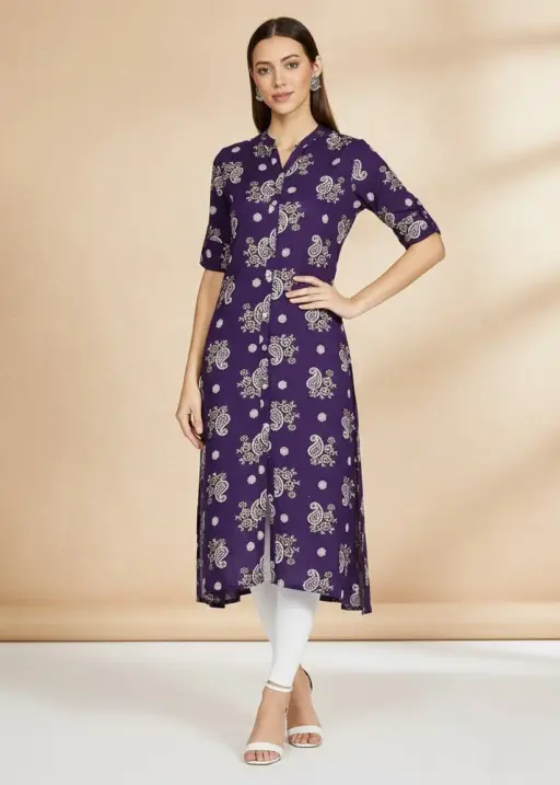 Shiv Vol 95 Rayon Designer Kurti Collection