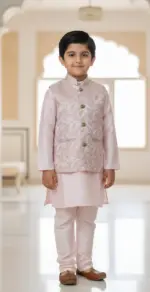 Shyam Vol 60 Heavy Jacquard Kurta Pajama With Koti - Image 6