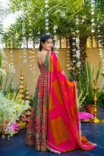 SWT 1190 Jimmy Organza Silk Digital Printed - Image 2