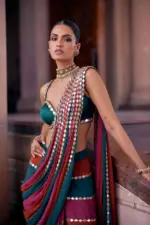 Tamanna 3460 Faux Georgette Mirror Work Bollywood - Image 4