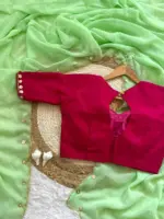 WMS Vol 130 Faux Georgette Khatali Work - Image 2