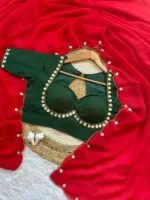 WMS Vol 130 Faux Georgette Khatali Work - Image 3