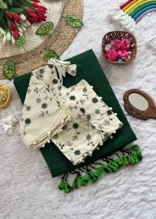 WMS Vol 134 Khadi Cotton Readymade Blouse With