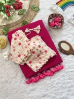 WMS Vol 134 Khadi Cotton Readymade Blouse With - Image 10