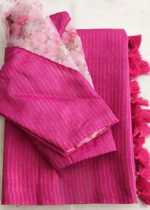 WMS Vol 135 Silk Zari Weaving Readymade Blouse With