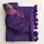 WMS Vol 135 Silk Zari Weaving Readymade Blouse With - Image 6