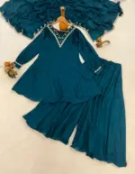 WMT 2401 Peacock Blue Vichitra Cxp - Image 2