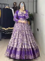 WMT 6001 Soft Silk Floral Prined Jacquard - Image 3