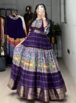 WMT 6009 Soft Silk Kalamkari Printed - Image 3