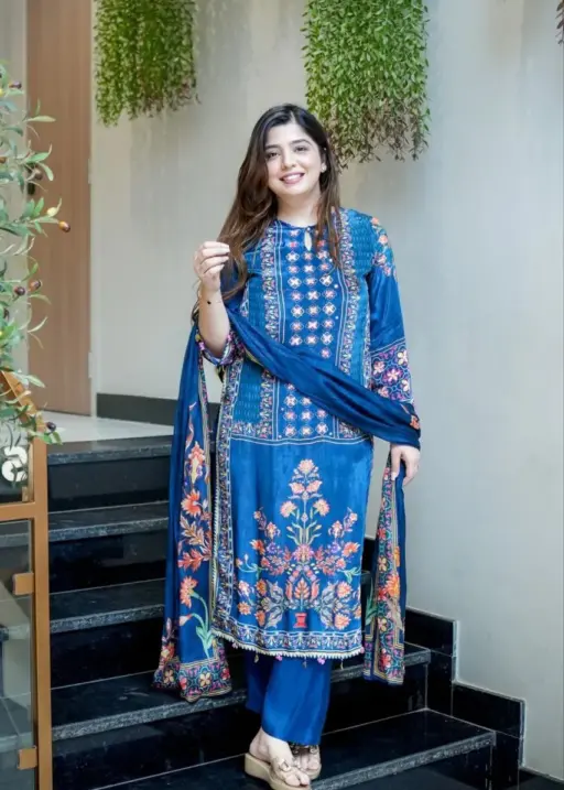 Yasu Vol 82 Blue Premium Muslin