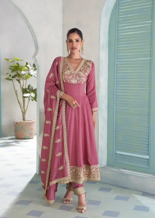 Zarin Vihanika Heavy Silk Festival Wear