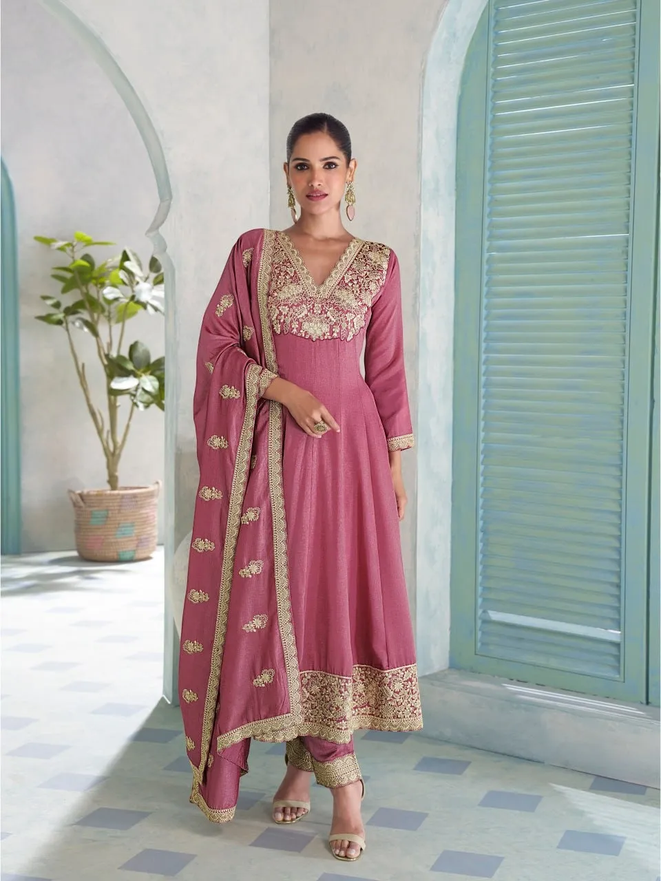 Zarin Vihanika Heavy Silk Festival Wear Zarin Vihanika Heavy Silk Festival Wear - Image 1