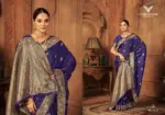 Zarkaashi Jhalak Katan Silk Festival Wear Saree Collection - Image 4