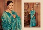 Zarkaashi Kanika Katan Silk Festival Wear Saree Collection - Image 3