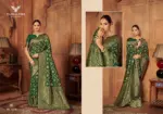 Zarkaashi Kanika Katan Silk Festival Wear Saree Collection - Image 4