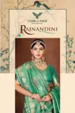 Zarkaashi Rajnandani Banarasi Tissue Embroidery Saree Collection
