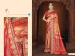 Zarkaashi Rajnandani Banarasi Tissue Embroidery Saree Collection - Image 4