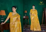Zarkaashi Vidhatri Katan Silk Festival Wear Saree Collection - Image 2