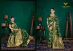 Zarkaashi Vidhatri Katan Silk Festival Wear Saree Collection - Image 4
