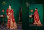 Zarkaashi Vidhatri Katan Silk Festival Wear Saree Collection - Image 6