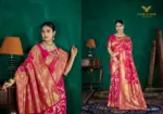 Zarkaashi Vidhatri Katan Silk Festival Wear Saree Collection - Image 7