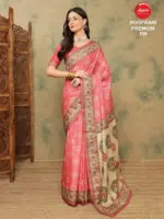 Apple Rooprani Premium Vol 01 Silk Blend Digital Printed Designer Saree Collection - Image 7