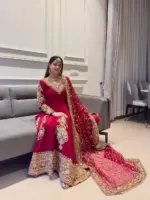 Deepika 5973 Foux Gorgette Wedding Function